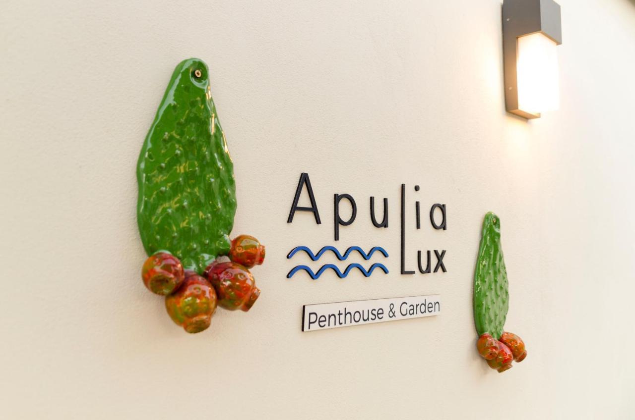 巴里Apulialux Penthouse & Garden Con Spa In Centro公寓 外观 照片